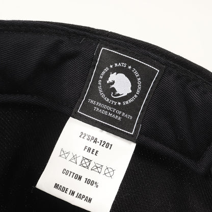 22SS WAY OF LIFEロゴ 6パネルキャップ(EMBROIDERY CAP)