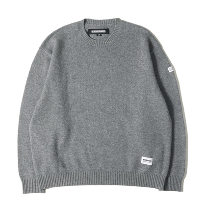 24AW カシミヤニット クルーネック セーター(CASHMERE CREWNECK SWEATER)