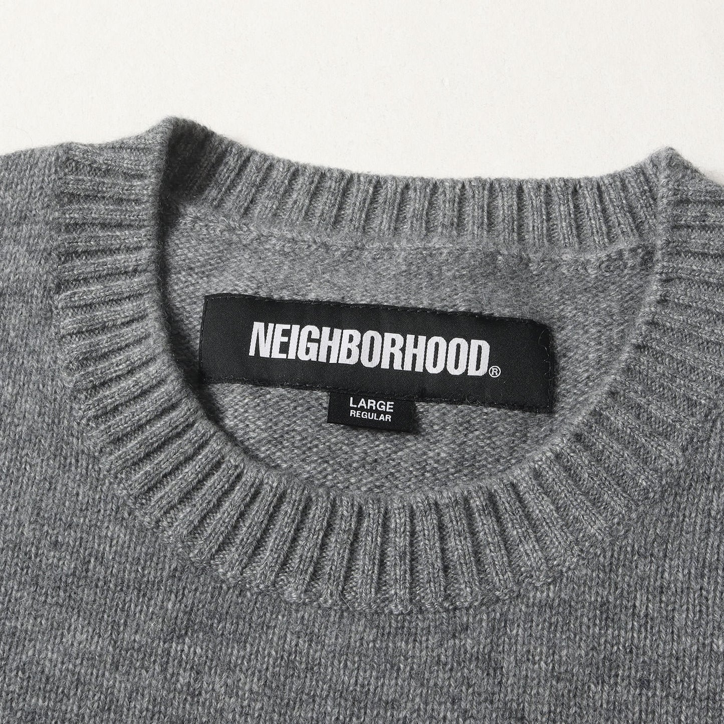 24AW カシミヤニット クルーネック セーター(CASHMERE CREWNECK SWEATER)