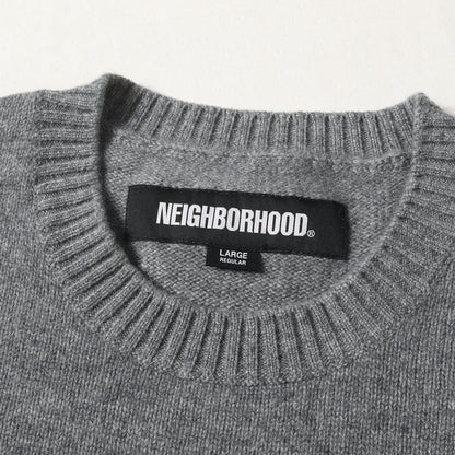 24AW カシミヤニット クルーネック セーター(CASHMERE CREWNECK SWEATER)