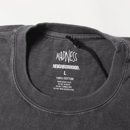 24AW ×MADNESS 製品染め クルーネック Tシャツ(TEE SS-1)