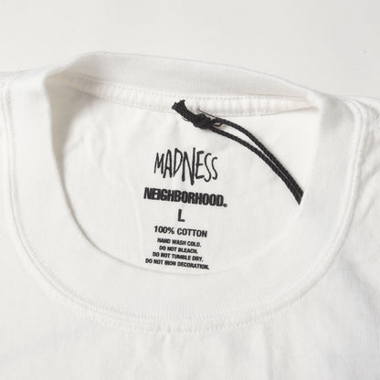 24AW ×MADNESS 製品染め クルーネック Tシャツ(TEE SS-2)