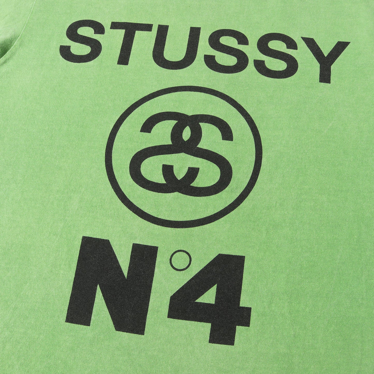 22SS ピグメントダイ加工 No.4ロゴ Tシャツ
