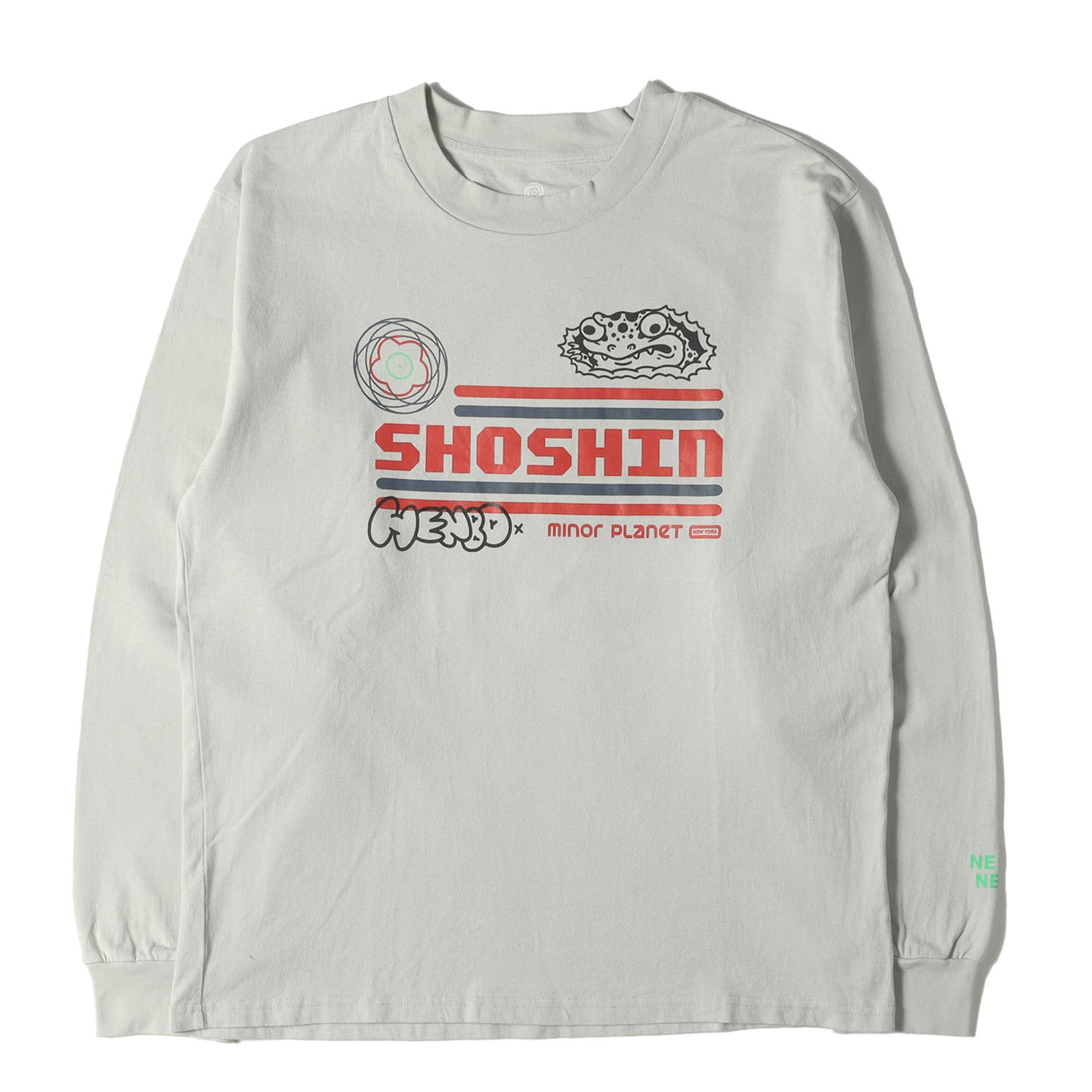 NEPENTHES NY店 限定 ×Henbo SHOSHIN グラフィック ロングスリーブ Tシャツ