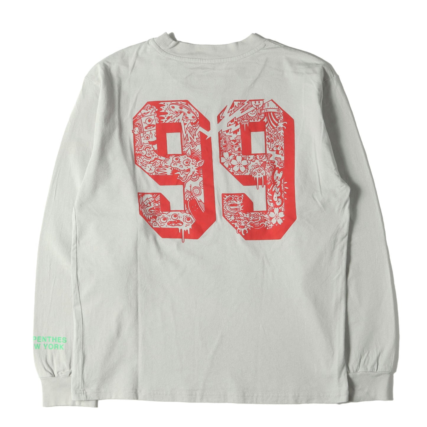 NEPENTHES NY店 限定 ×Henbo SHOSHIN グラフィック ロングスリーブ Tシャツ