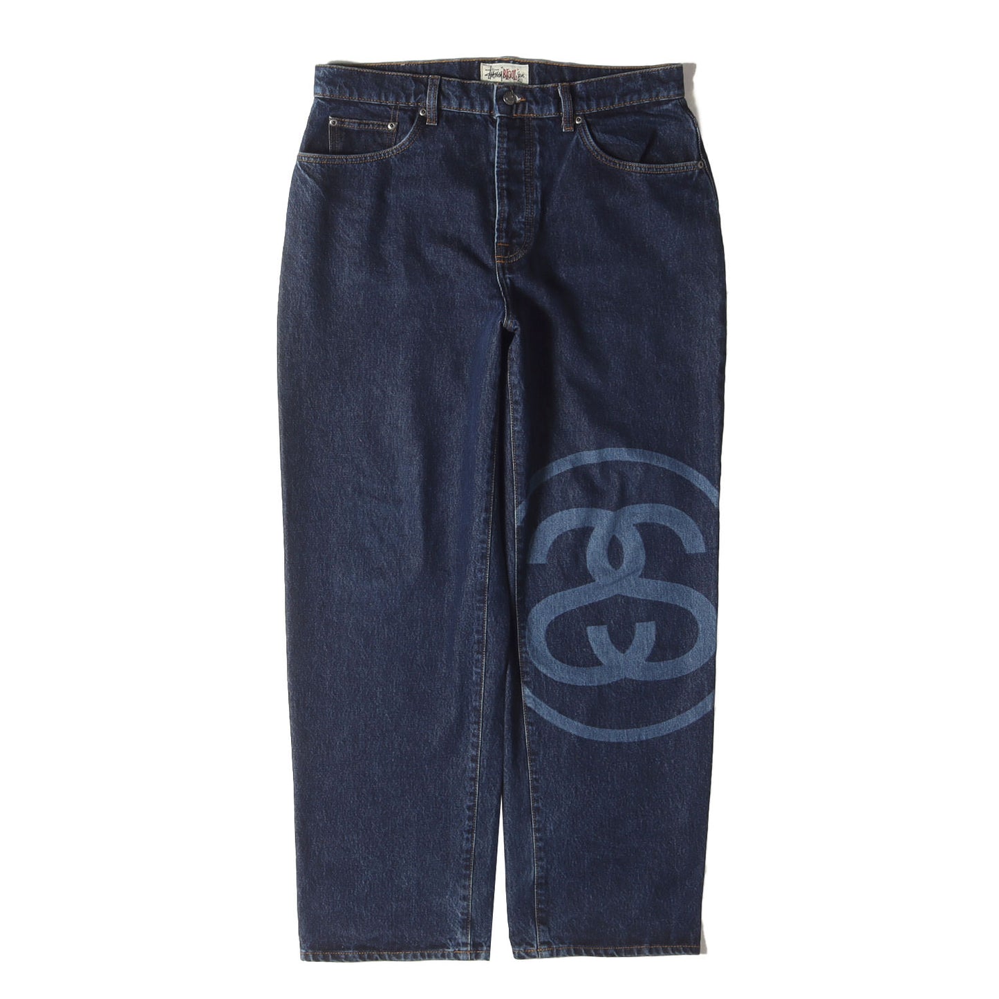 22AW ビッグSSリンクロゴ バギー デニムパンツ(SS-Link Big OL Jeans)