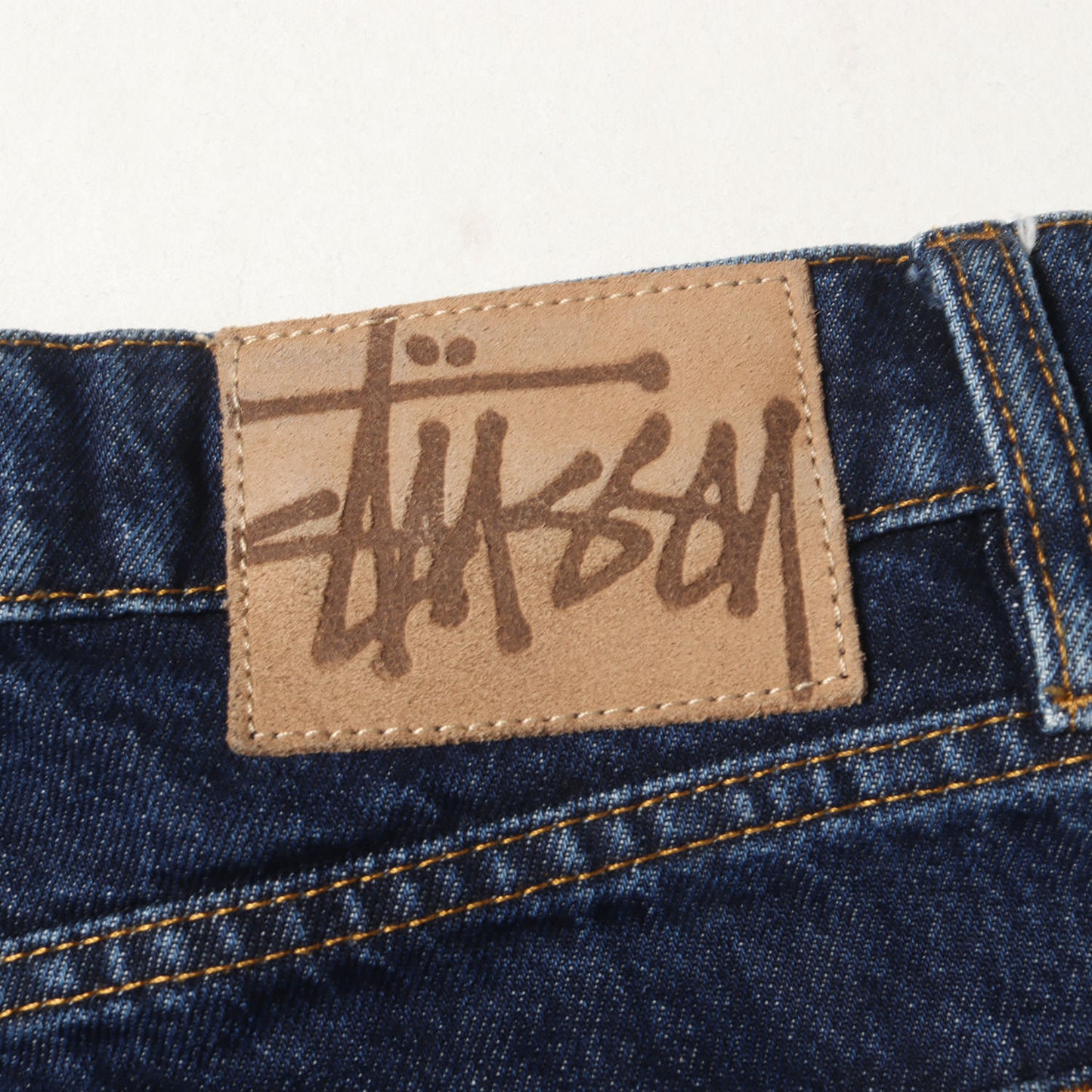 22AW ビッグSSリンクロゴ バギー デニムパンツ(SS-Link Big OL Jeans)
