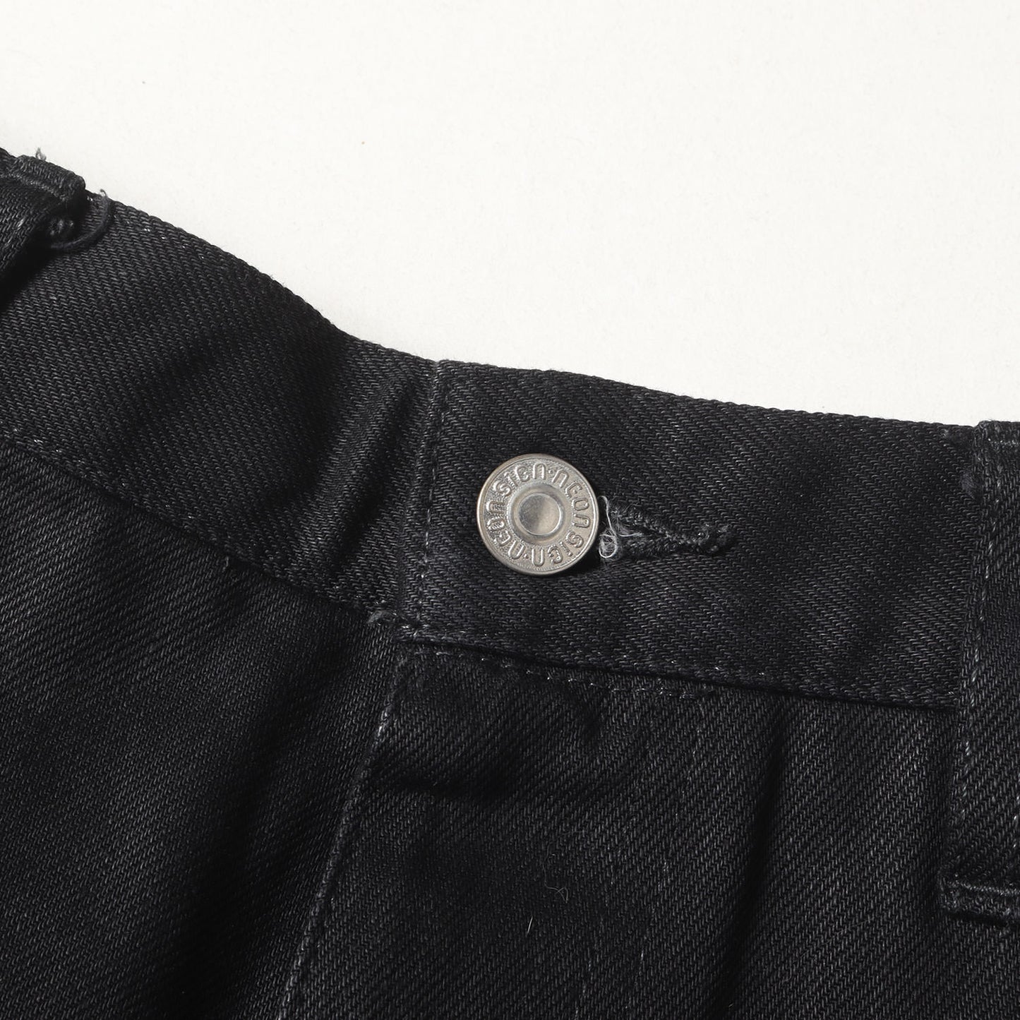 ストレート イージー デニムパンツ(Straight Denim Slacks RigidFbk)