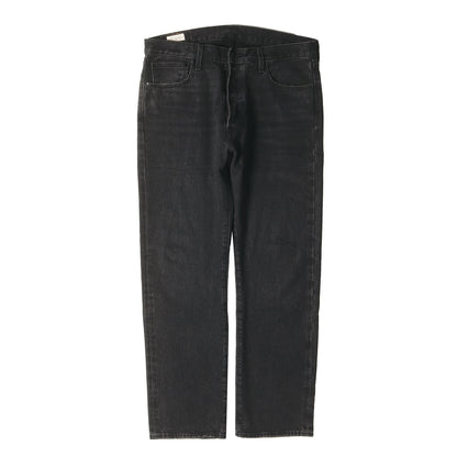 24AW EDIFICE別注 30周年記念 Big E ヴィンテージ加工 ブラック デニムパンツ(30th 501 DENIM PANTS BLACK)