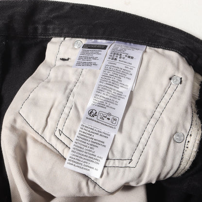24AW EDIFICE別注 30周年記念 Big E ヴィンテージ加工 ブラック デニムパンツ(30th 501 DENIM PANTS BLACK)