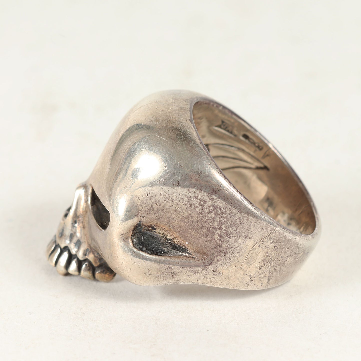 ラージ エビル スカル リング / キースリング(EVIL SKULL RING LARGE)