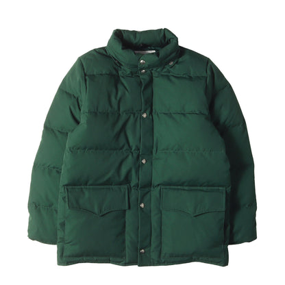 BEAMS F別注 45周年記念 フード付き 65/35クロス クラシック ダウンジャケット(CLASSIC DOWN JACKET)