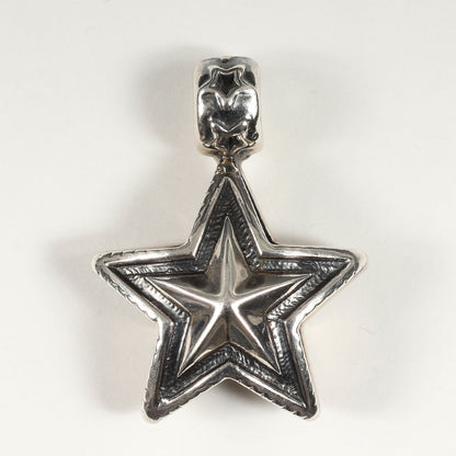 ダブル サイデッド ファセット スター ビーズ ペンダントトップ(Double Sided Faceted Star Bead Pendant)