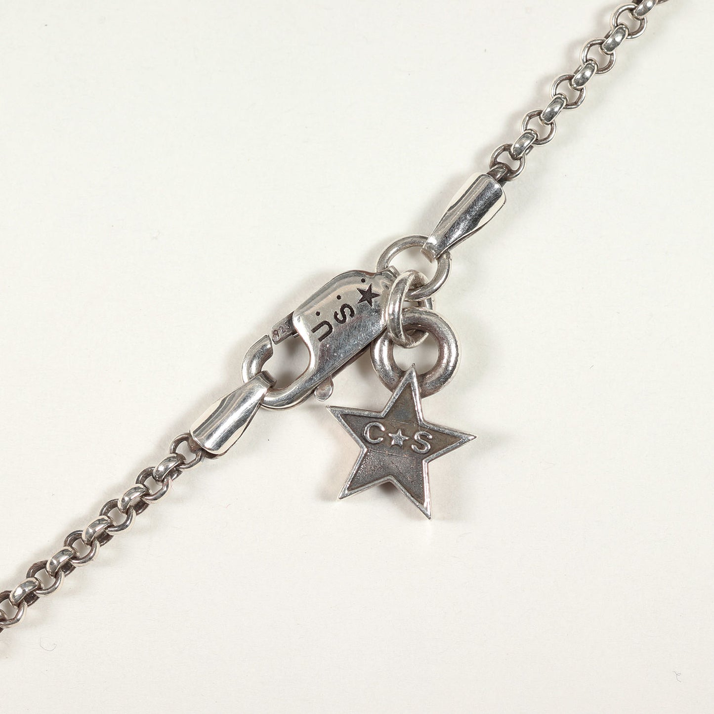タイニースターチャーム付き チェーン ネックレス(CS Tiny Star Logo Chain)