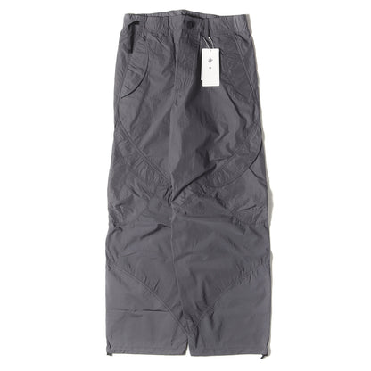 25SS Goldwin 0 ヘリコイド ナイロン ワイド カーゴパンツ(Helicoid Cargo Pants)