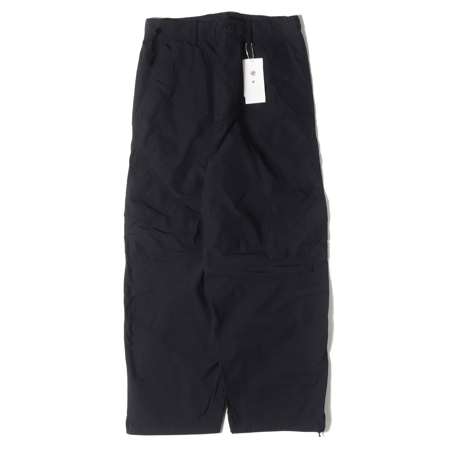 25SS Goldwin 0 ヘリコイド ナイロン ワイド カーゴパンツ(Helicoid Cargo Pants)