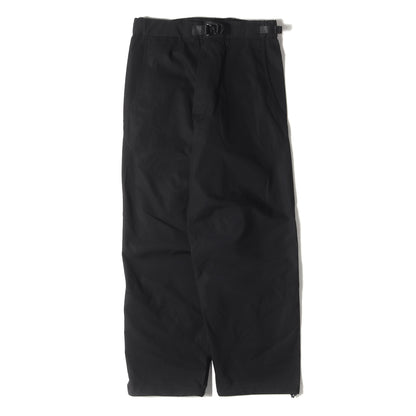 25SS Goldwin 0 ヘリコイド ウェザー ワイド パンツ(Helicoid Weather Pants)