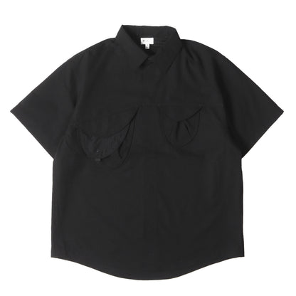 25SS Goldwin 0 アシンメトリー キャンプ 半袖シャツ(S/S Asymmetric Camp Shirt)