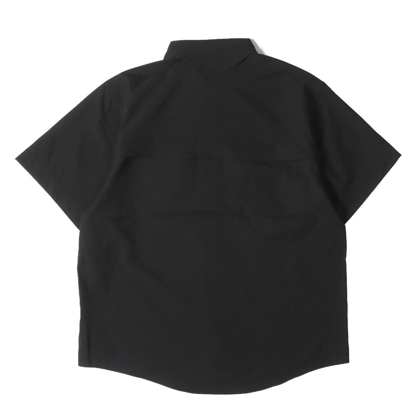 25SS Goldwin 0 アシンメトリー キャンプ 半袖シャツ(S/S Asymmetric Camp Shirt)