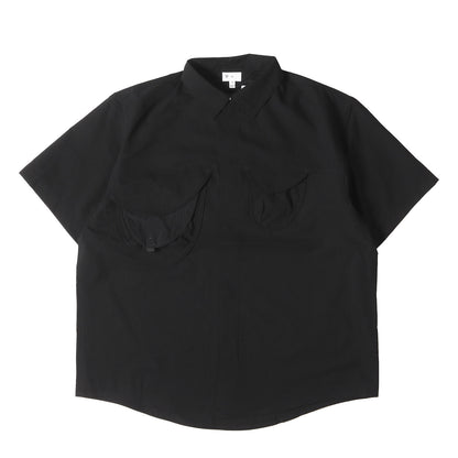 25SS Goldwin 0 アシンメトリー キャンプ 半袖シャツ(S/S Asymmetric Camp Shirt)