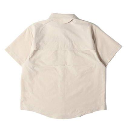 25SS Goldwin 0 アシンメトリー キャンプ 半袖シャツ(S/S Asymmetric Camp Shirt)