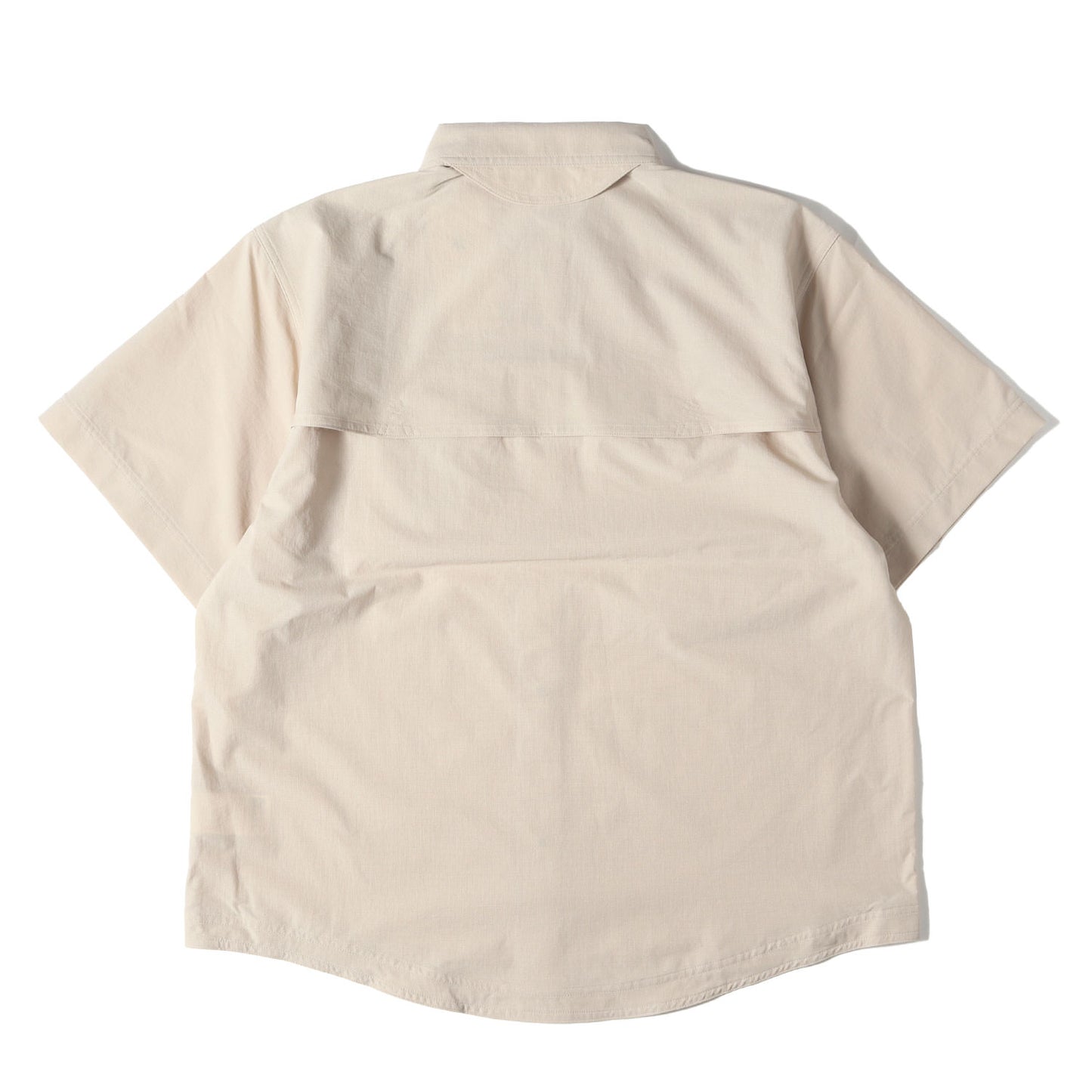25SS Goldwin 0 アシンメトリー キャンプ 半袖シャツ(S/S Asymmetric Camp Shirt)