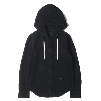 05AW THS期 フード付き ヘビー フランネルシャツ