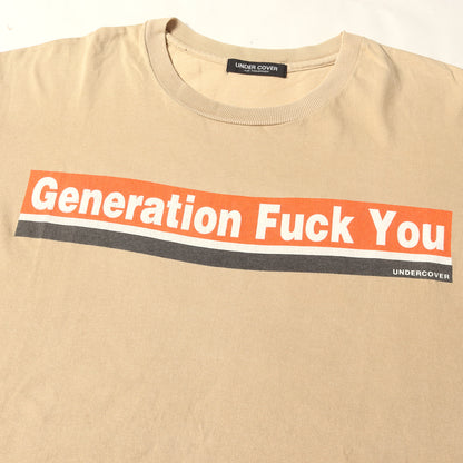 90s GENERATION FUCK YOUロゴ Tシャツ