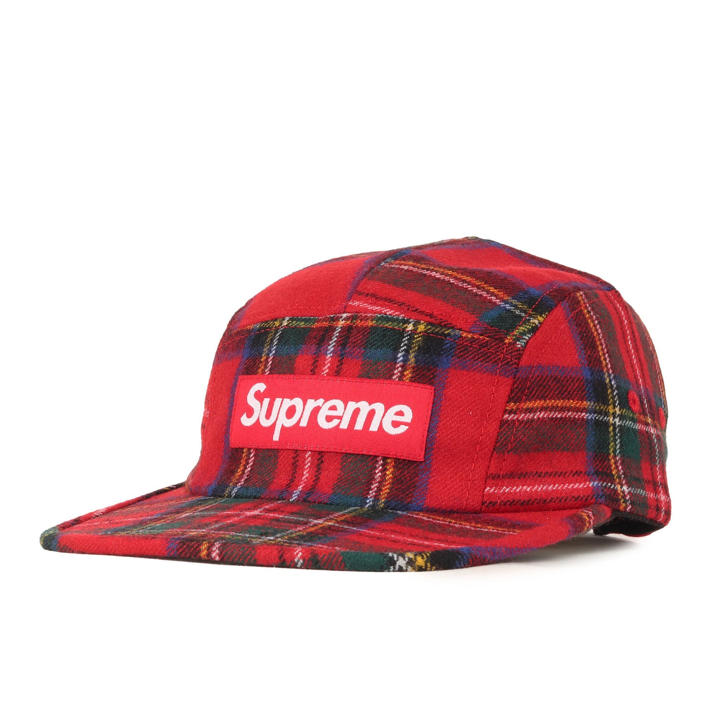24AW ×Lochcarron タータンチェック BOXロゴ キャンプキャップ(Camp Cap)