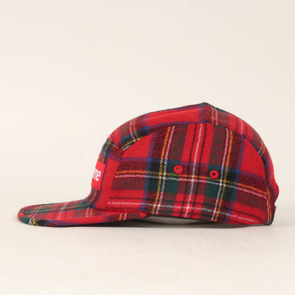 24AW ×Lochcarron タータンチェック BOXロゴ キャンプキャップ(Camp Cap)