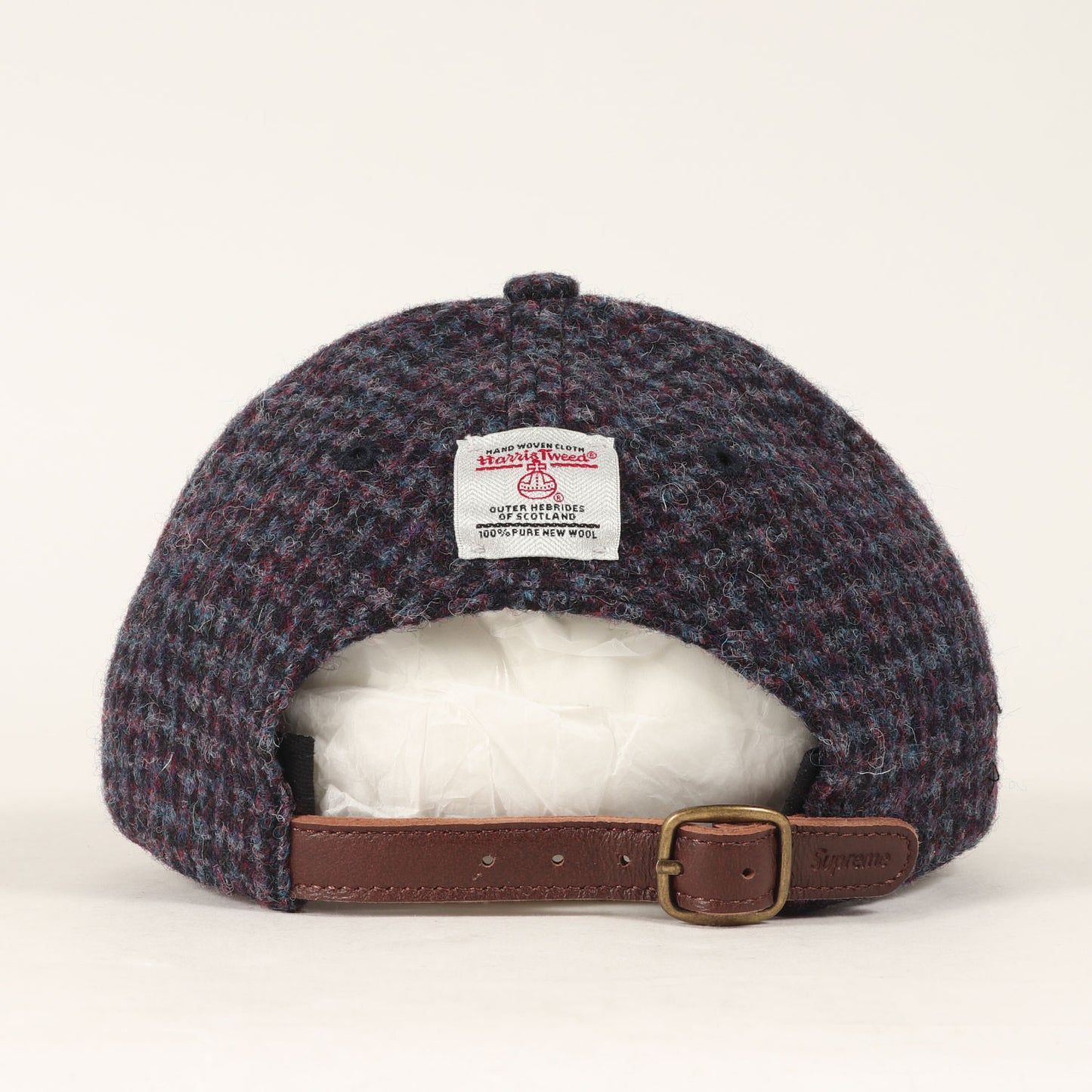 24AW ×Harris Tweed ハリスツイード 千鳥格子 6パネルキャップ(6-Panel)