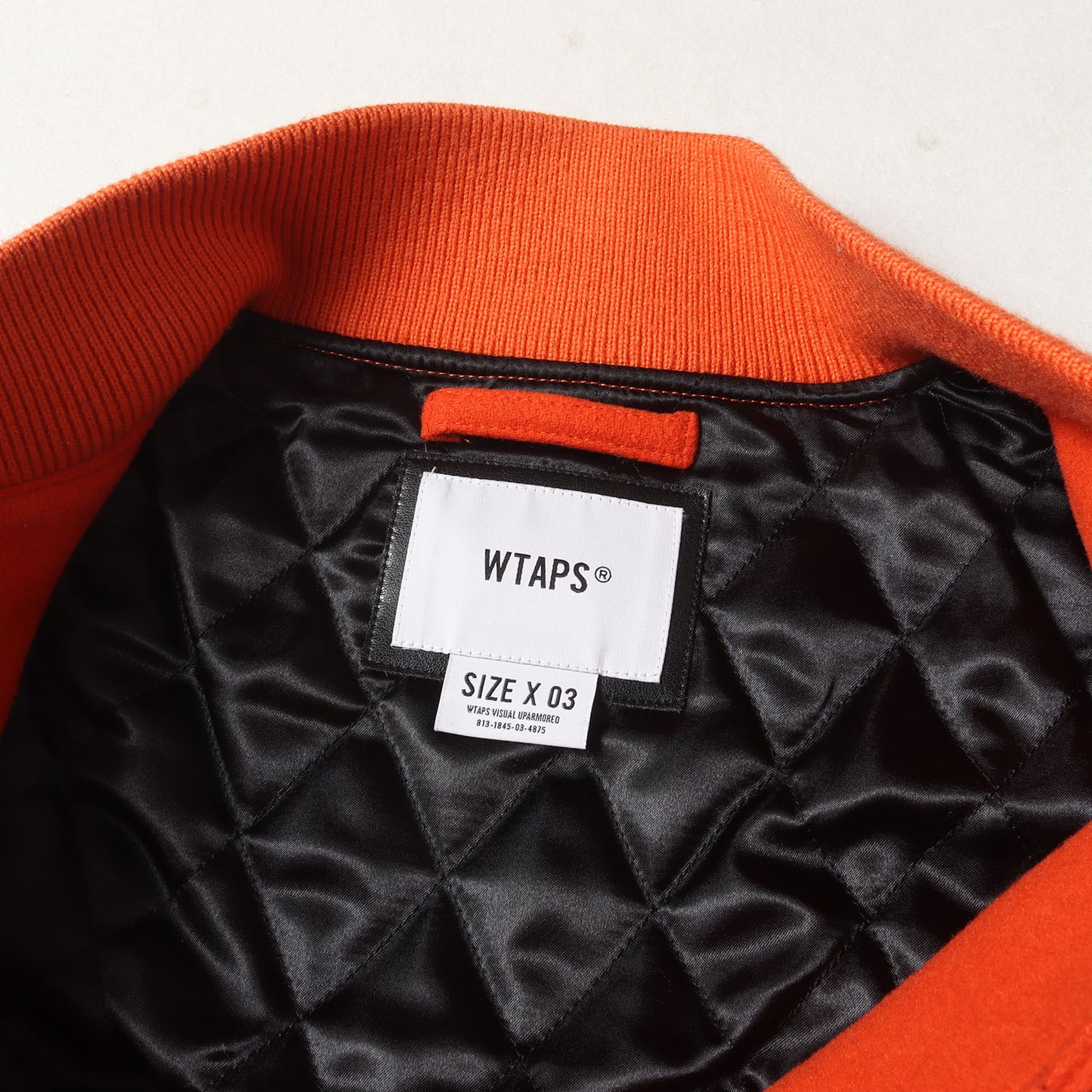 袖フェイクレザー メルトンウール スタジャン(CLUB / JACKET)