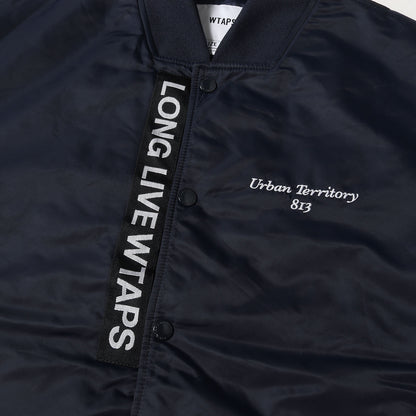 22AW ナイロン チームジャケット / スタジャン(TEAM / JACKET / NYLON. TWILL. UT813)