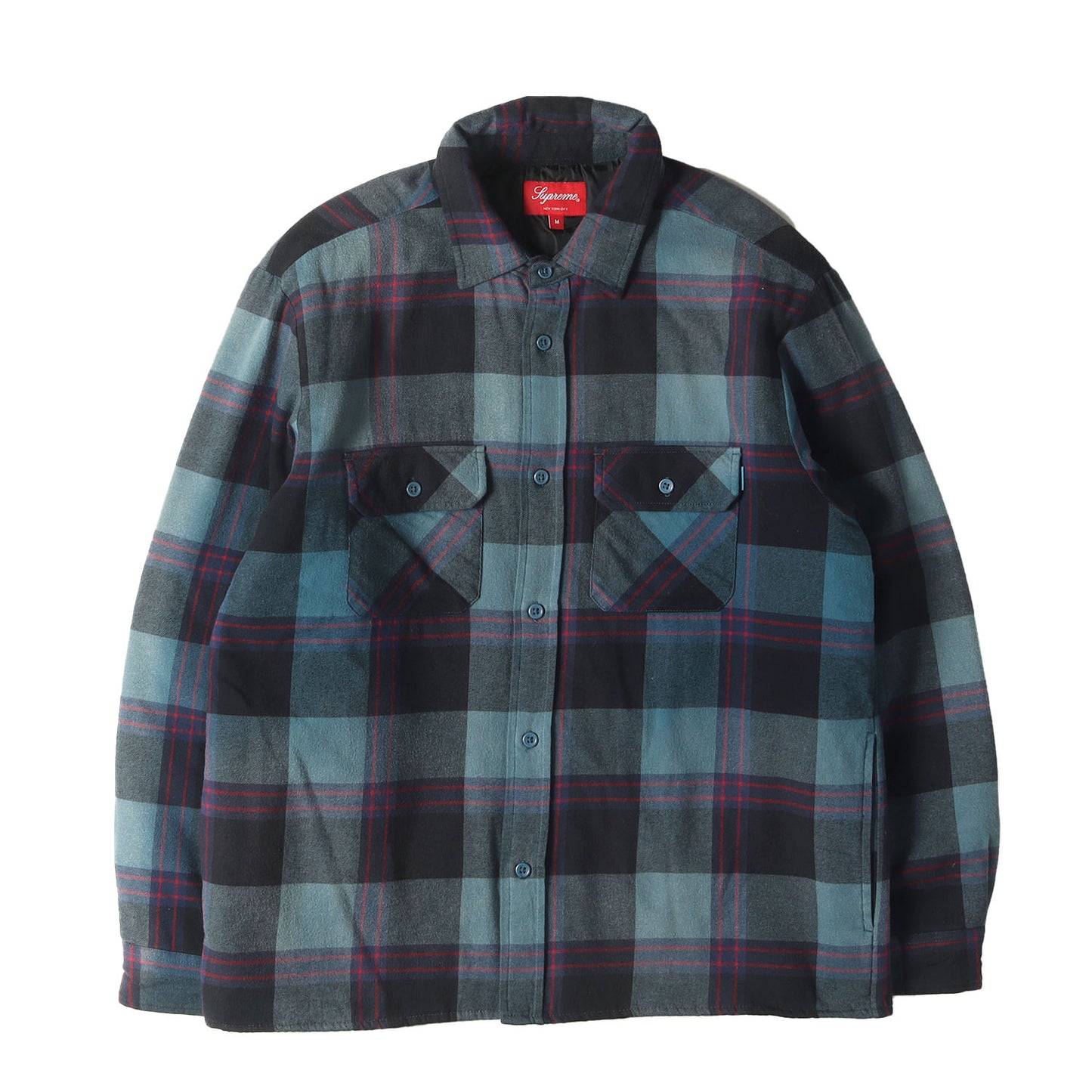 20AW 裏地キルティング チェック ネルシャツ(Quilted Flannel Shirt)