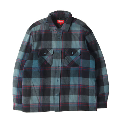 20AW 裏地キルティング チェック ネルシャツ(Quilted Flannel Shirt)