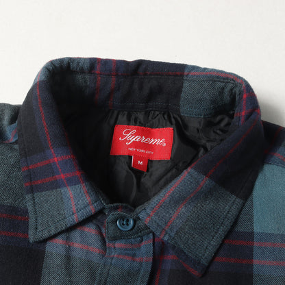 20AW 裏地キルティング チェック ネルシャツ(Quilted Flannel Shirt)