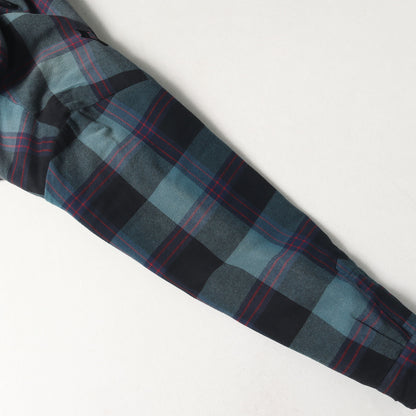 20AW 裏地キルティング チェック ネルシャツ(Quilted Flannel Shirt)