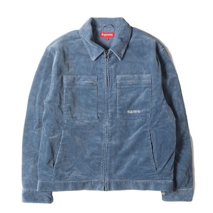 21AW 太畝コーデュロイ フルジップ ワークジャケット(Corduroy Zip Jacket)