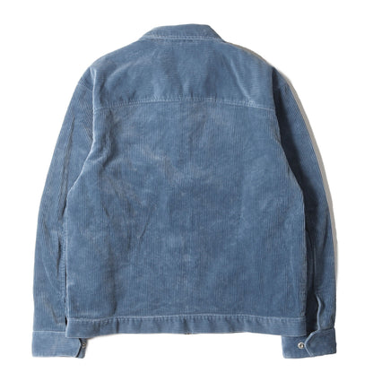 21AW 太畝コーデュロイ フルジップ ワークジャケット(Corduroy Zip Jacket)