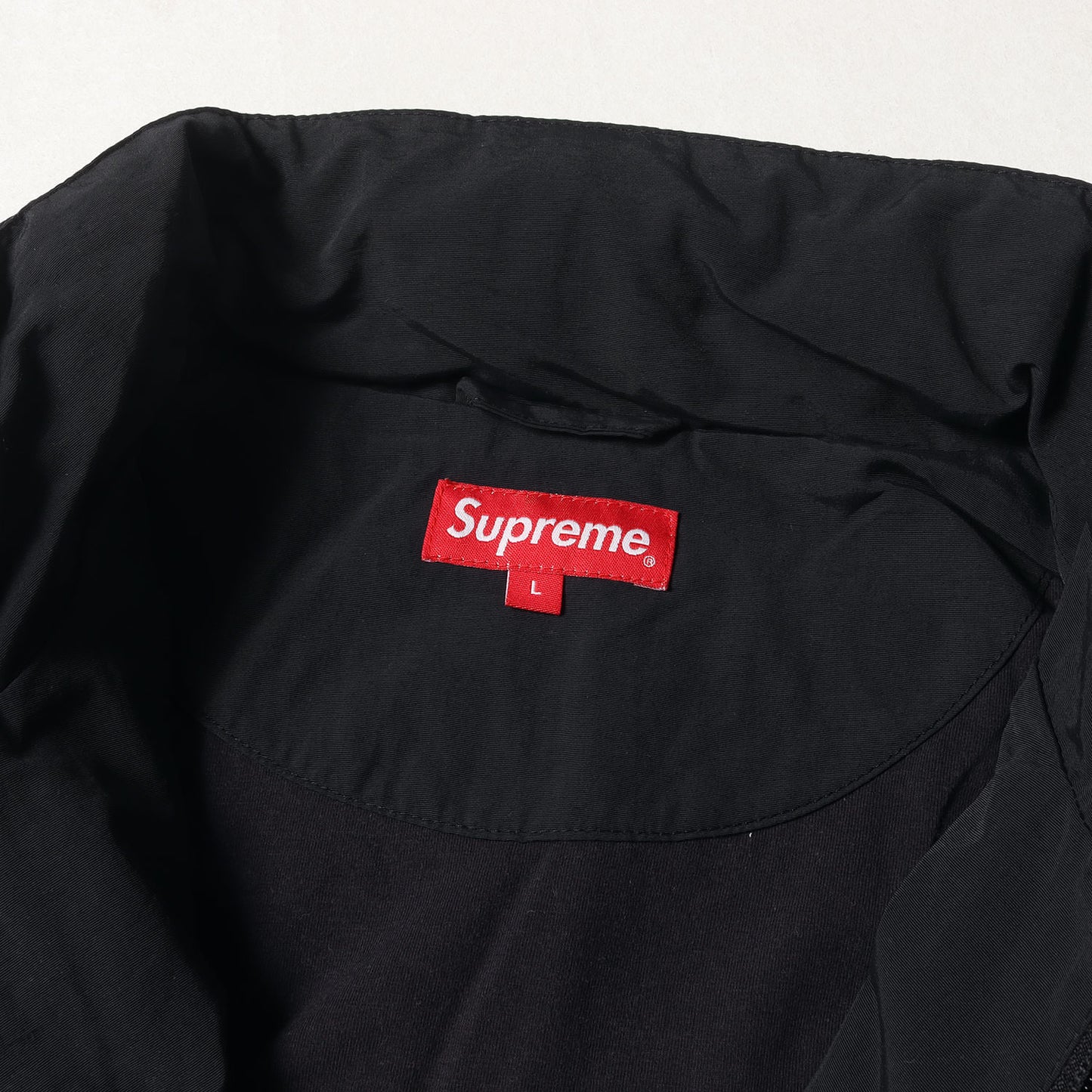 21SS 袖ビッグロゴ ナイロン トラックジャケット(Spellout Track Jacket)