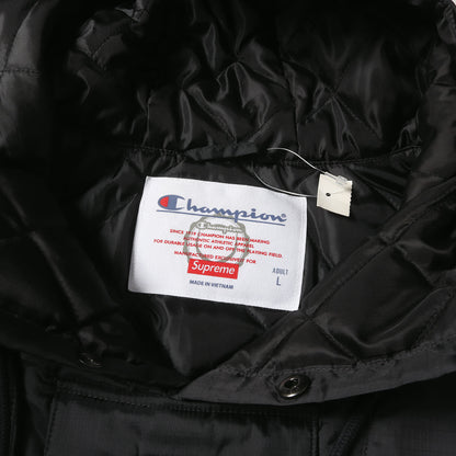 ×Champion 裏地キルティング プルオーバー ジャケット(Pullover Parka)