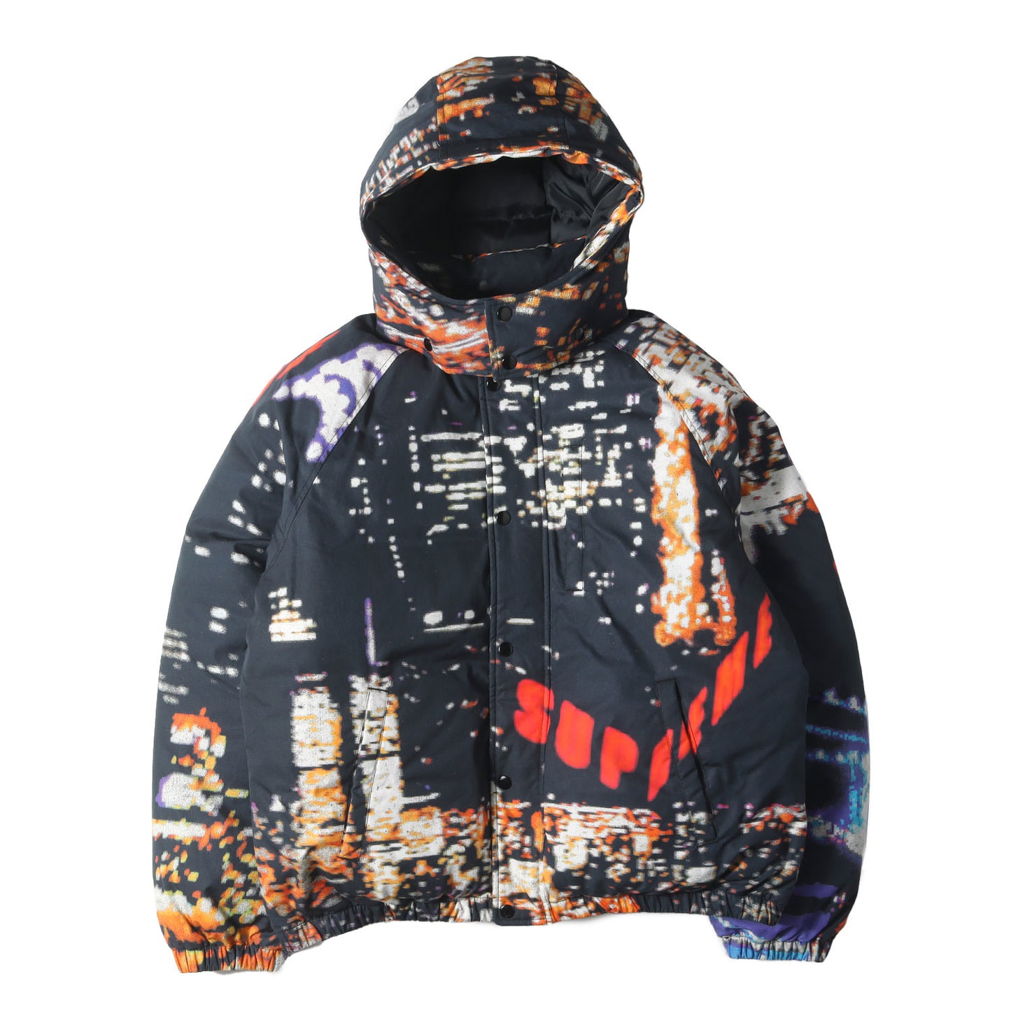 20SS 夜景柄 パフィー ダウンジャケット(City Lights Puffy Jacket)