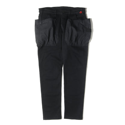 ×H.A.K.U MOUNTAIN SUPPLY TAKIBI 4WAYストレッチ ハンズフリー ロークロッチ スキニー
