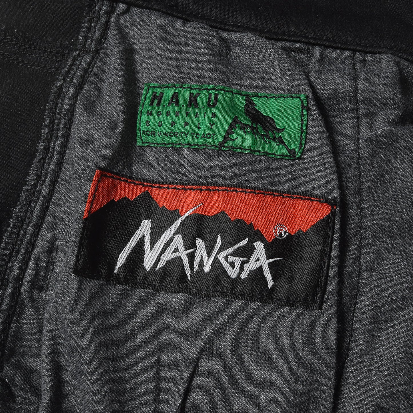 ×H.A.K.U MOUNTAIN SUPPLY TAKIBI 4WAYストレッチ ハンズフリー ロークロッチ スキニー