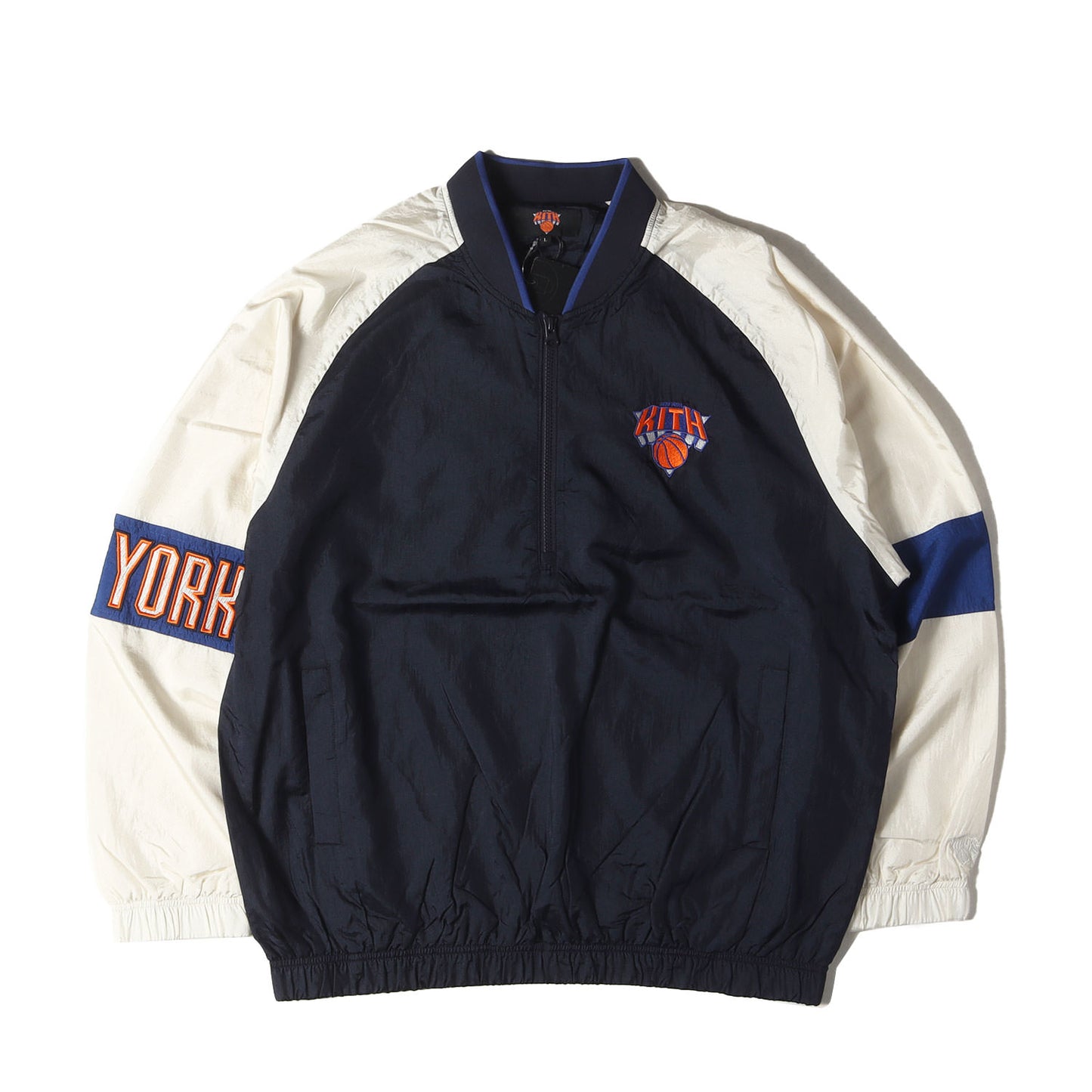 24AW ×New York Knicks ナイロン ハーフジップ ジャケット(Nylon Quarter Zip)
