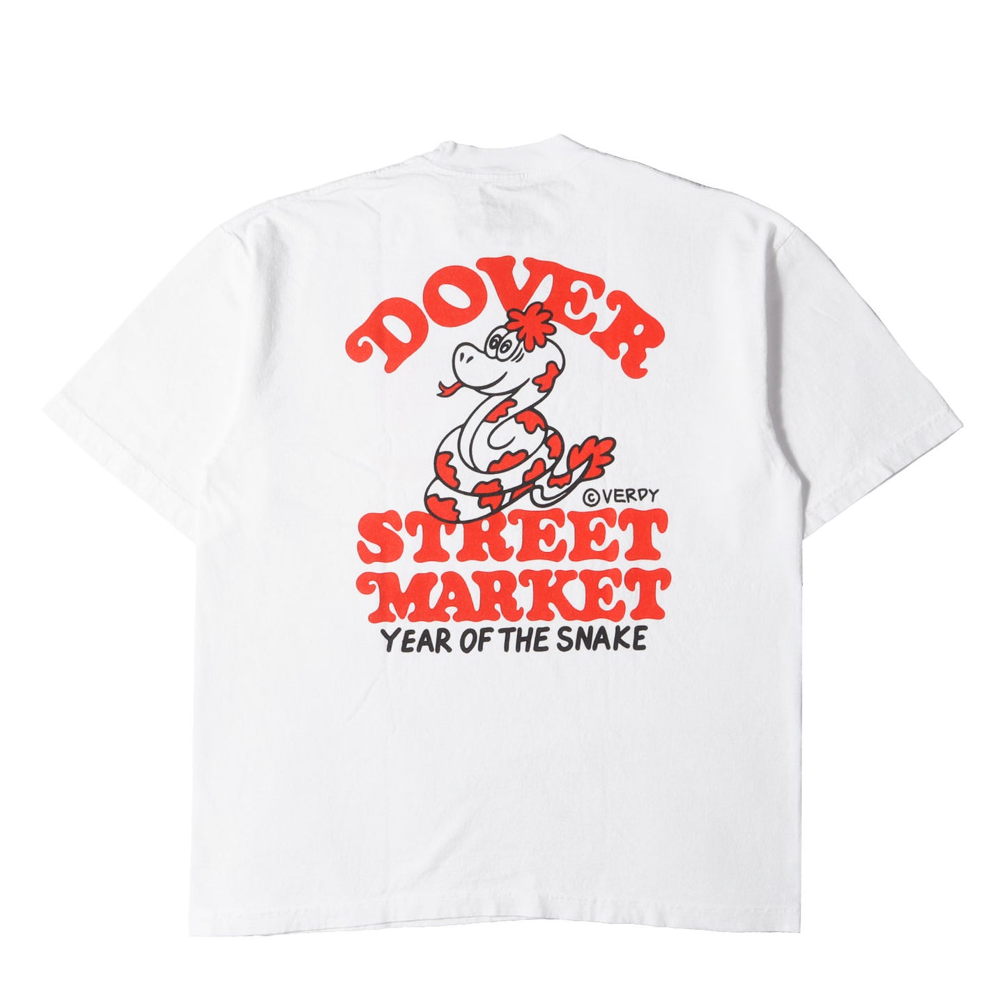 25SS ×Dover Street Market 干支 蛇 グラフィック Tシャツ(YOTS T-SHIRT)