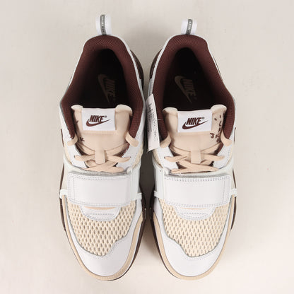 ×Travis Scott ZOOM FIELD JAXX WHITE & LIGHT CHOCOLATE (HQ3073-100)
