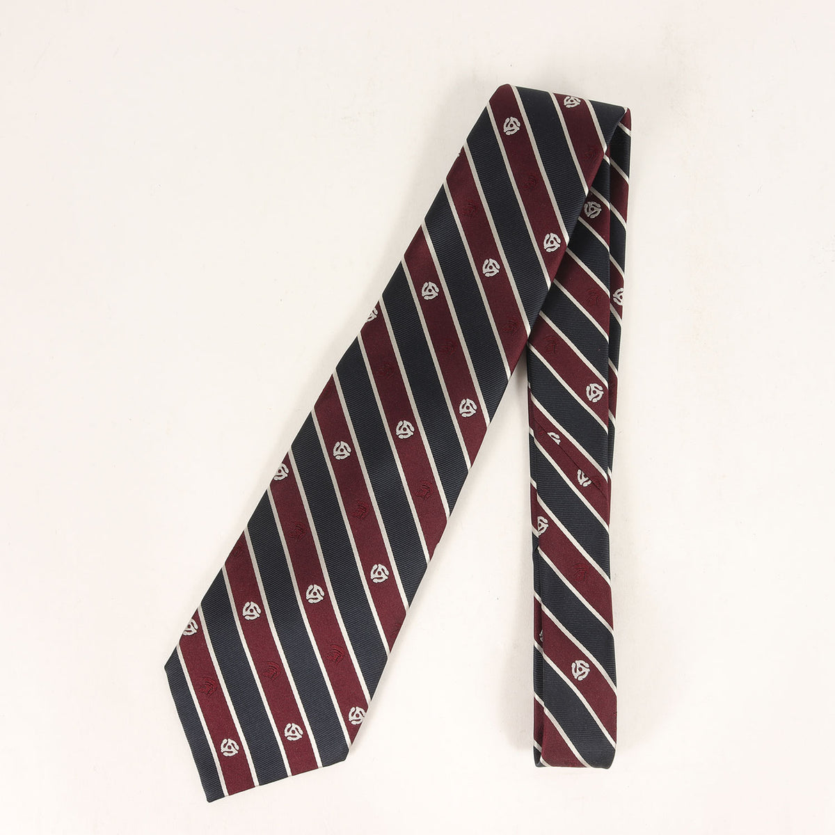 レジメンタルストライプ シルク ネクタイ(TIE)