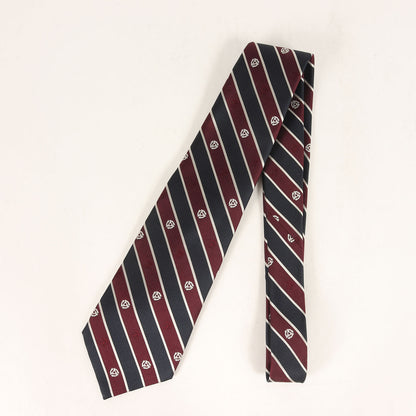レジメンタルストライプ シルク ネクタイ(TIE)