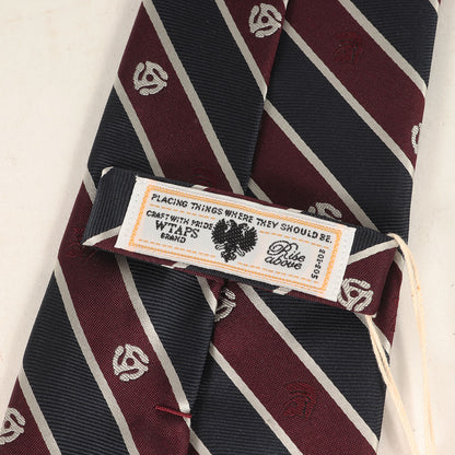 レジメンタルストライプ シルク ネクタイ(TIE)
